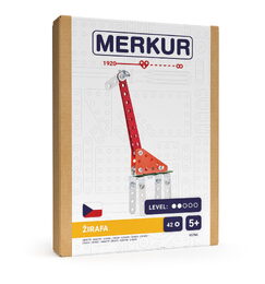 Stavebnice MERKUR Žirafa mini 42ks v krabici 13x18,5x3cm