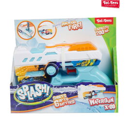Vodní pistole plast 16cm 3 barvy v krabičce 17x5,5x14,5cm
