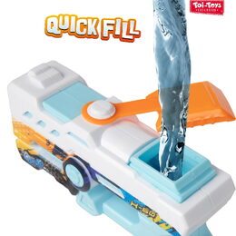 Vodní pistole plast 16cm 3 barvy v krabičce 17x5,5x14,5cm