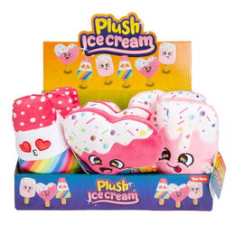 Zmrzlina/nanuk plyš 16cm 3 druhy 12ks v boxu 2m+