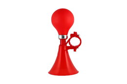 Klakson trumpeta na kolo 14cm 5 barev na kartě 10,5x22cm