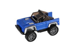 Auto terénní Off-Road mini kov/plast 6,5cm zpětné natažení mix druhů 12ks v boxu