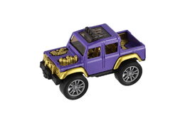 Auto terénní Off-Road mini kov/plast 6,5cm zpětné natažení mix druhů 12ks v boxu