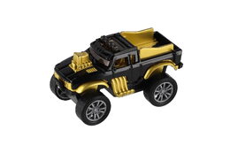 Auto terénní Off-Road mini kov/plast 6,5cm zpětné natažení mix druhů 12ks v boxu
