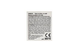 Sada na písek a k vodě plast kbelík, mlýnek s doplňky v síťce 17x16cm