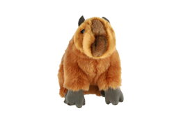 Kapybara sedící plyšová 25cm 0m+