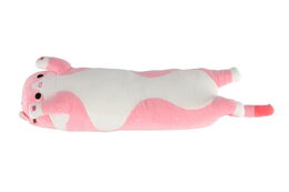 Kočka/Kočička ležící plyš 65x18cm 3 barvy