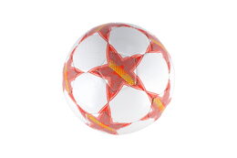 Míč fotbalový nafouknutý šitý 23cm v síťce