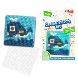 Vyšívání křížkovým stehem mix druhů v krabičce 11x17x4cm