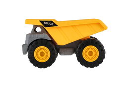 Auto stavební 2ks plast 18cm na volný chod  v krabici 39x14x11,5cm