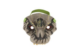 Maska dinosaurus gumová 15x18cm mix druhů 12ks v boxu karneval