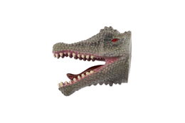 Maňásek hlava dinosaura guma 5x10cm mix druhů 12ks v boxu