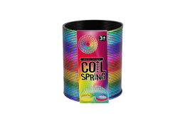 Spirála/pružina barevná plast průměr 8,5cm 6ks v boxu