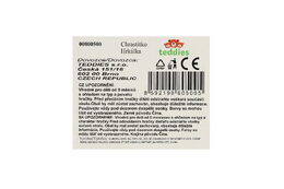 Chrastítko/Kousátko plast/silikon 10cm na kartě 0m+