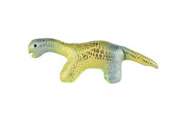Dinosaurus plněný pískem 320g mačkací antistresový látka 22cm v sáčku