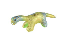 Dinosaurus plněný pískem 320g mačkací antistresový látka 22cm v sáčku