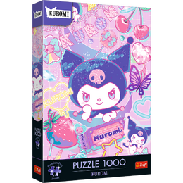 Puzzle Premium Plus: Kuromi 1000 dílků 48x68,3cm v krabici 27x40x6cm