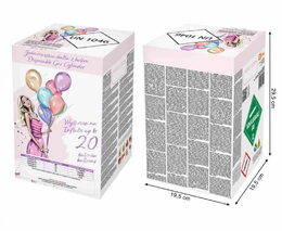 Helium na 20 balónků v krabici 20x30x20cm