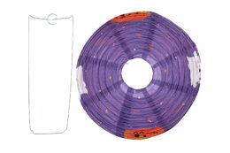 Lampion koule Halloween papír průměr 30cm v sáčku (bez hůlky) 4 druhy karneval