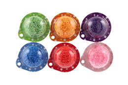 Modelína/Plastelína kuličková na kartě 9,5x11cm mix barev 24ks v boxu