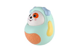 Roly Poly pes/pejsek plast 10cm se zvukem 2 barvy v krabičce 14x18x10cm 3m+
