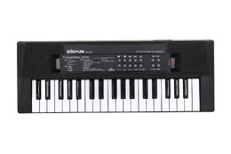 Pianko/Varhany/Klávesy 37 kláves plast 40cm napájení na USB + mikrofon v krabici 41,5x16x4,5cm