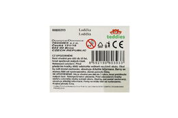 Loď/Lodička Zmáčkni a jeď plast 5x10cm na setrvačník 4 barvy 12ks v boxu