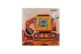 Vkládačka dřevěná dopravní prostředky mix druhů v sáčku