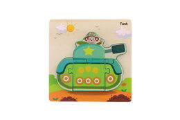 Vkládačka dřevěná dopravní prostředky mix druhů v sáčku