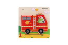 Vkládačka dřevěná dopravní prostředky mix druhů v sáčku