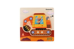 Vkládačka dřevěná dopravní prostředky mix druhů v sáčku