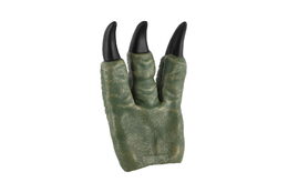 Dinosaurus tlapa/drápy na ruku guma 15x23cm 3 druhy 12ks v boxu karneval