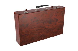 Sada na malování - Art box kreativní sada 143ks v dřevěném kufříku 38x25x8cm
