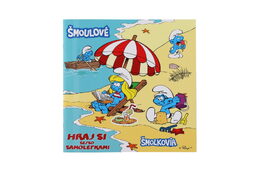 Samolepkové obrázkové album - Šmoulové - Hraj si se samolepkami 20,5x21cm