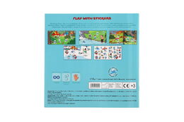 Samolepkové obrázkové album - Šmoulové - Hraj si se samolepkami 20,5x21cm