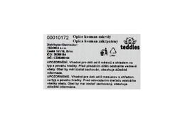 Opice kosman zakrslý plyš 15cm 0m+