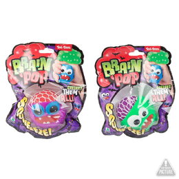 Příšera antistresová mačkací plast 7cm mix  druhů v sáčku