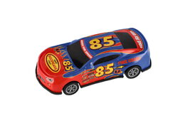 Auto závodní kov/plast 10cm na zpětné natažení mix druhů 12ks v boxu