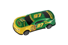 Auto závodní kov/plast 10cm na zpětné natažení mix druhů 12ks v boxu