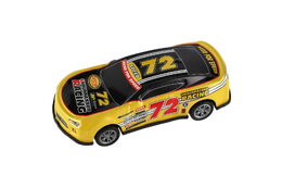 Auto závodní kov/plast 10cm na zpětné natažení mix druhů 12ks v boxu