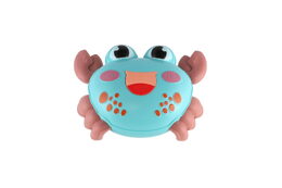 Krab zmáčkni a jeď plast 11x8cm na zpětné natažení 3 barvy 9ks v boxu