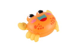 Krab zmáčkni a jeď plast 11x8cm na zpětné natažení 3 barvy 9ks v boxu