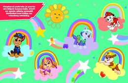 Sešit Barevné prstíky Tlapková patrola/Paw patrol s prstovými barvami 23x30cm