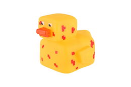 Kačenka pixel do vany guma 8x10cm 4 barvy 24ks v boxu