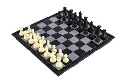 Šachy magnetické plast společenská hra v krabičce 32x16x4cm