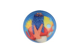 Míček skákací vesmír pěnový 6cm mix barev 18 ks v boxu