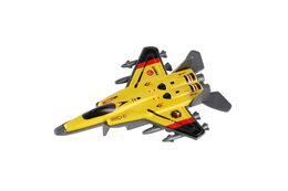 Letadlo stíhačka 4ks kov/plast 10cm na zpětné natažení mix barev v krabičce 10x36,5x4cm