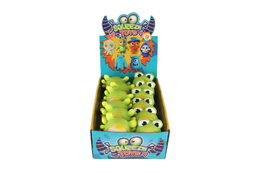 Hračka antistresová mačkací silikon 14cm v sáčku 12ks v boxu