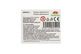 Hračka antistresová mačkací silikon 14cm v sáčku 12ks v boxu