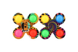 Spinner bubble pops plast 8cm v sáčku